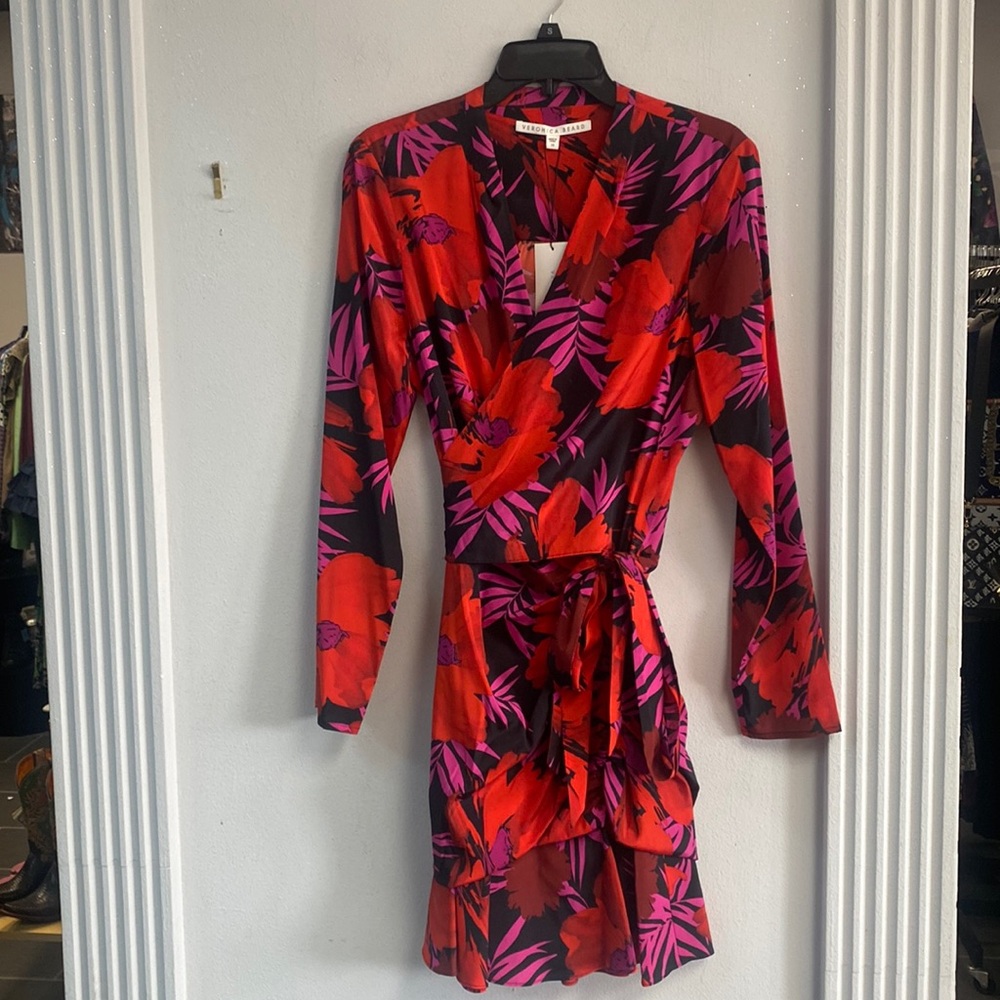 Veronica Beard Floral Dress